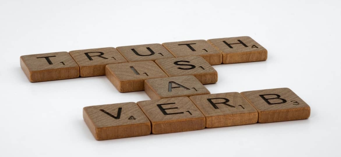 words made from wooden letters
